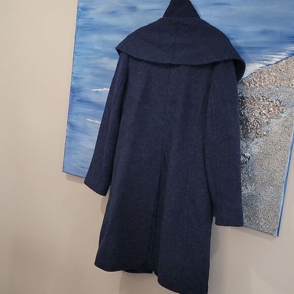 CLUB MONACO WOOL LONG COAT - Picture 8 of 14